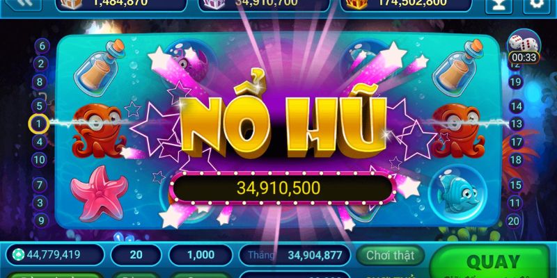 Quay vòng nổ hũ BJ888 để nhận thưởng hấp dẫn