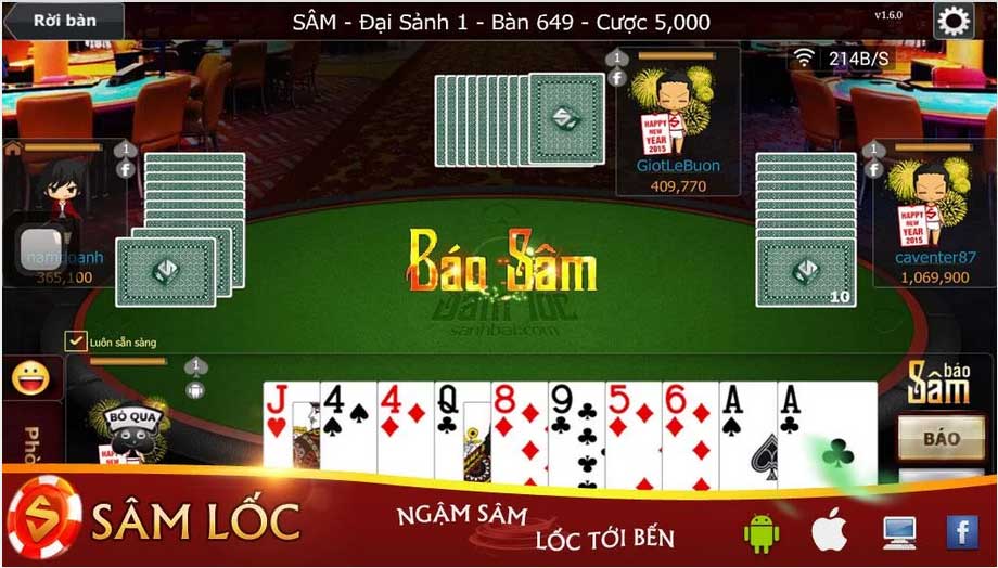 Cách chơi sâm bj888 đơn giản thắng lớn