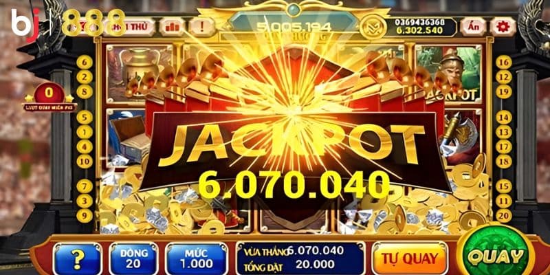 Nổ hũ Jackpot cực hấp dẫn