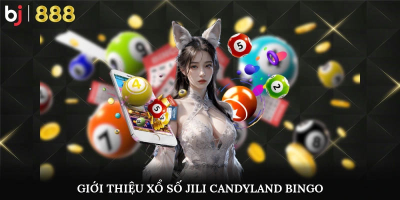 Giao diện ngọt ngào Candyland Bingo