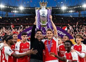 Arsenal Vô địch vòng 37