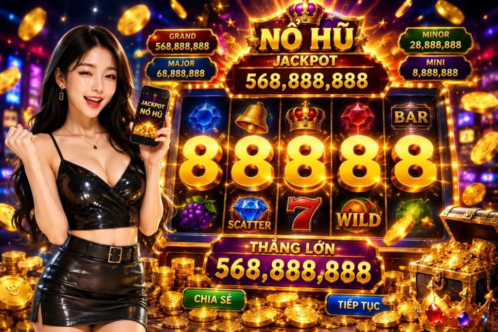 Nổ Hũ BJ888 - Khởi Nguyên Huyền Thoại Kho game Nổ Hũ Bj888 cực kỳ đa dạng