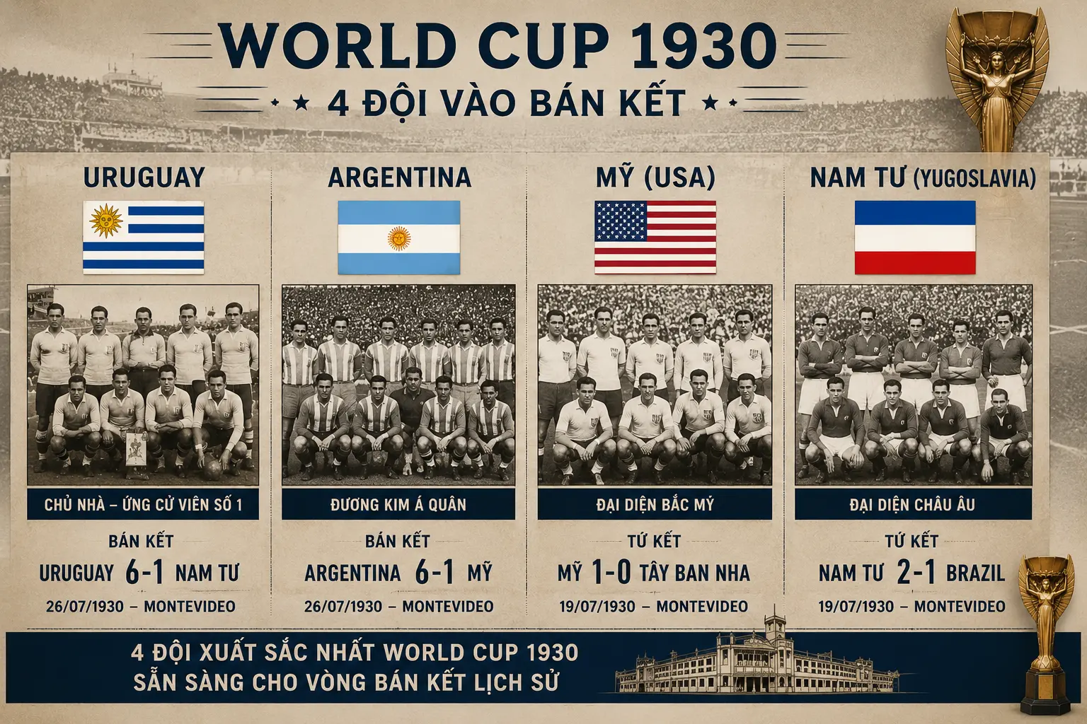 Lịch sử World Cup Năm 1930