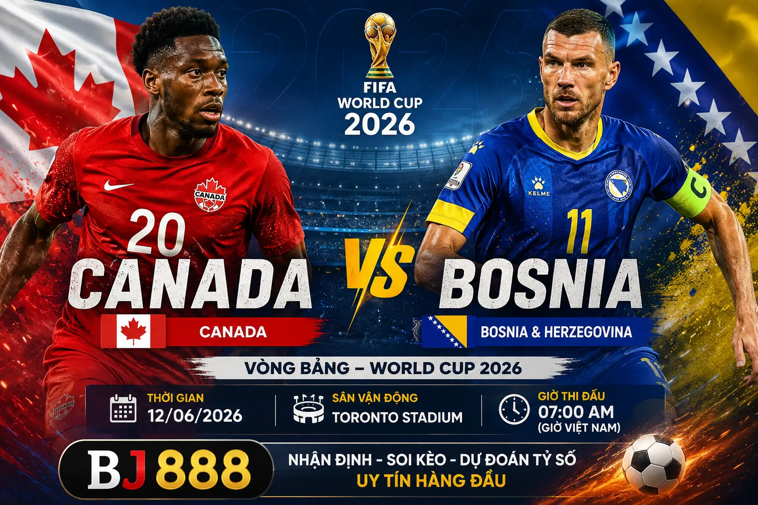 Canada Vs Bosnia