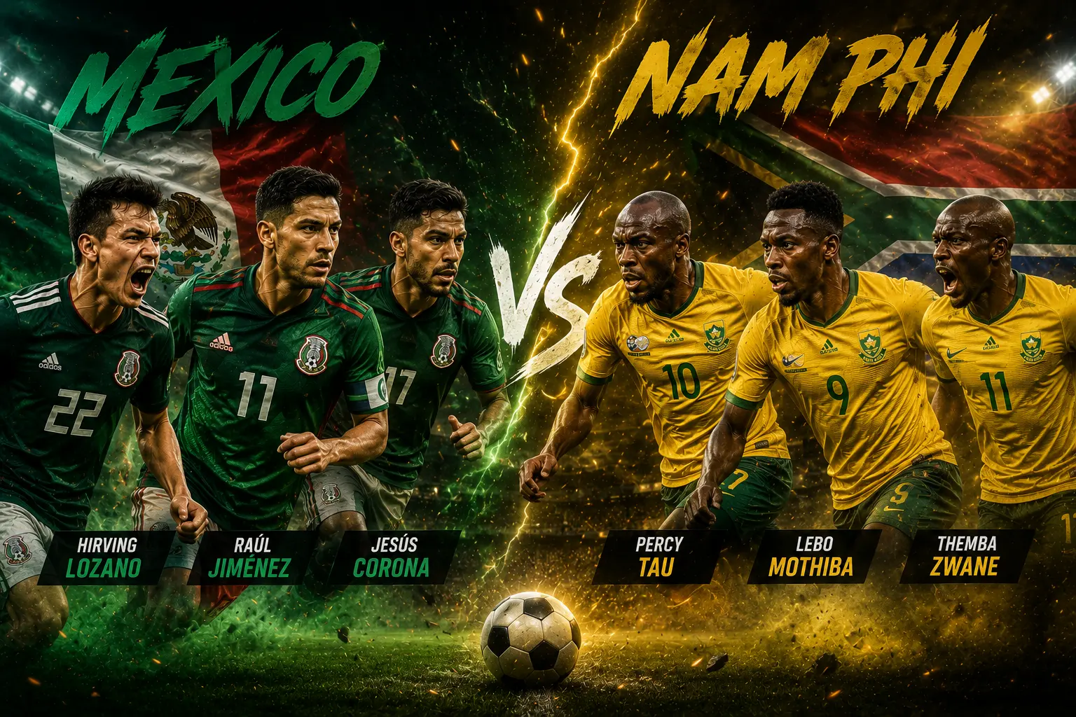 Dự đoán World Cup 2026 - Trận Khai Mạc Gay Cấn Giữa Mexico Và Nam Phi World Cup 2026